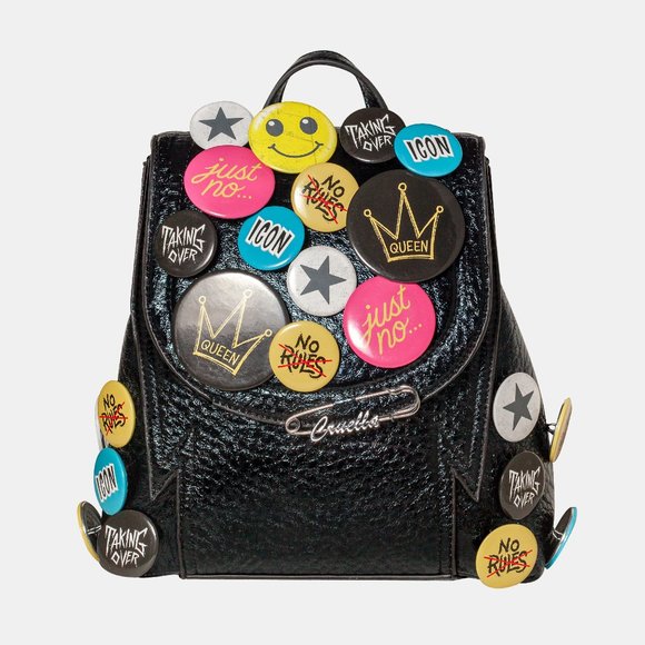Danielle Nicole Disney Cruella Backpack Pin it, darling Still in Plastic - Picture 1 of 5